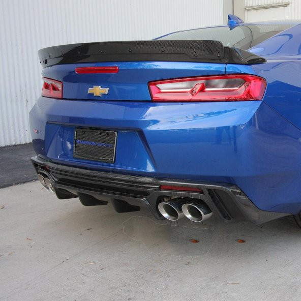 CHEVROLET CAMARO ZL1 SAĞ-SOL ÇİFT ÇIKIŞ DİFÜZÖR 2016-2018 - 3
