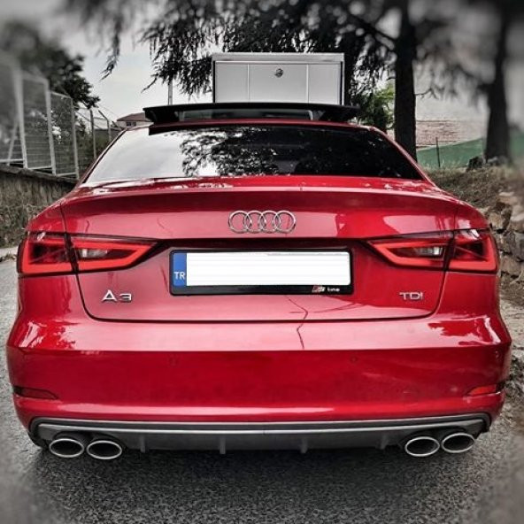 AUDI S3 ARKA DİFÜZÖR SEDAN NORMAL 2013-2016 - 3