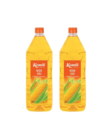 Komili Mısır Yağı 2 Lt Pet x 2 Adet - 2