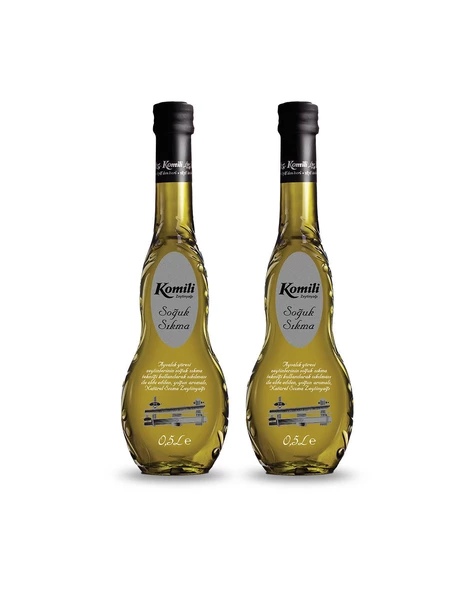 KOMİLİ SIZMA SOĞUK SIKMA 500 ML CAM ŞİŞE * 2 ADET - 2