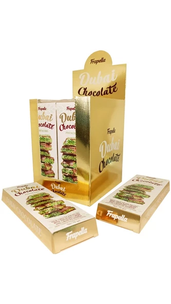 Frapella Dubai Çikolatası 70 Gr. x 12 Adet