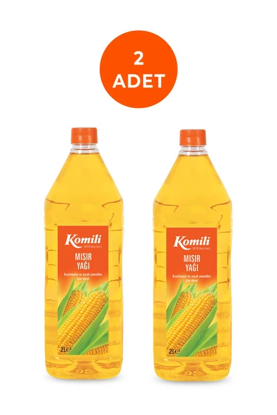 Komili Mısır Yağı 2 Lt Pet x 2 Adet