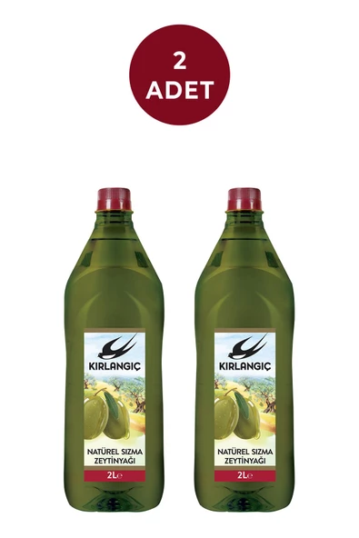 KIRLANGIÇ NATUREL SIZMA ZEYTİNYAĞI 2 LT * 2 - 3