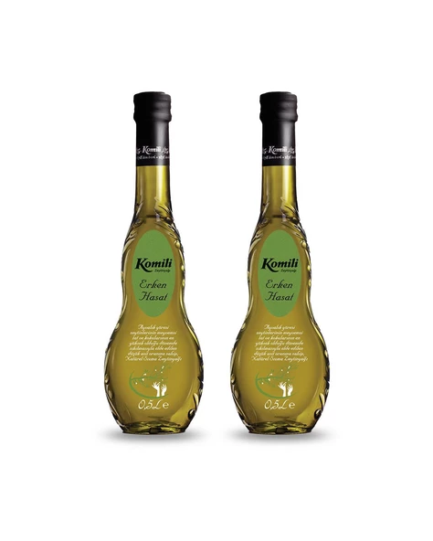 KOMİLİ SIZMA ERKEN HASAT 500 ML CAM ŞİŞE  * 2 ADET - 2