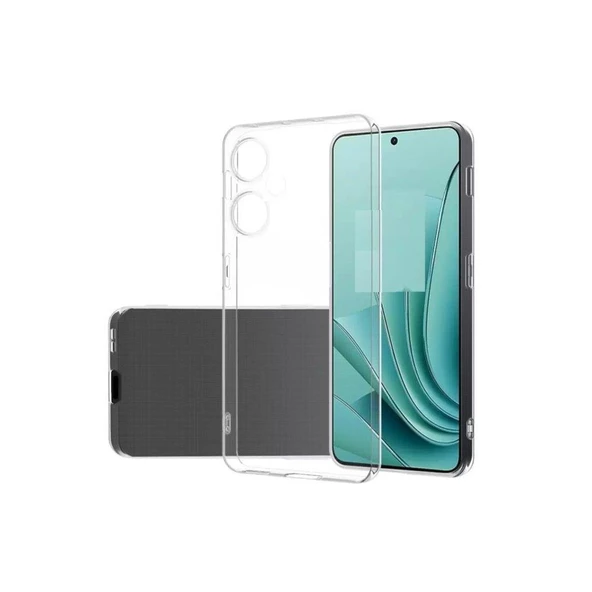 Smody Vivo Y27 İle Uyumlu Kılıf Lüx Şeffaf Silikon