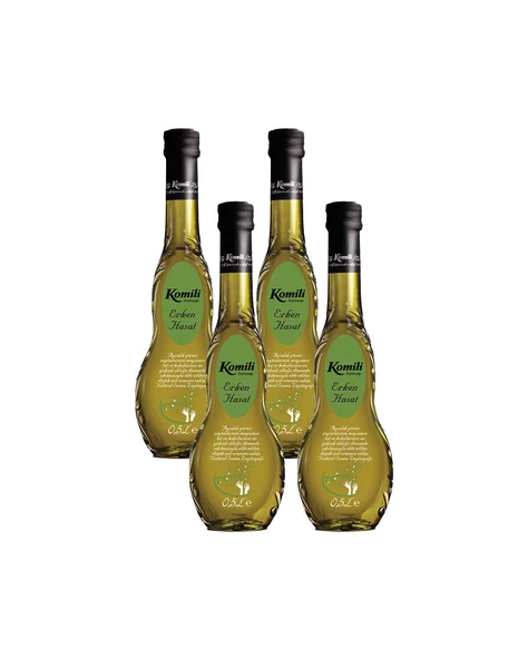 KOMİLİ SIZMA ERKEN HASAT 500 ML ZEYTİNYAĞI CAM ŞİŞE * 4 ADET - 2
