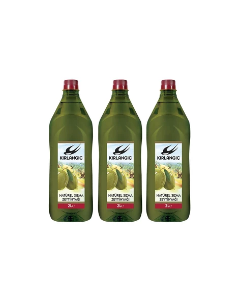 KIRLANGIÇ NATUREL SIZMA ZEYTİNYAĞI 2 LT * 3 - 3