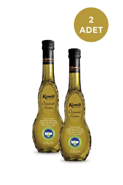 KOMİLİ ORGANİK SIZMA 500 ML CAM ŞİŞE * 2 ADET - 2