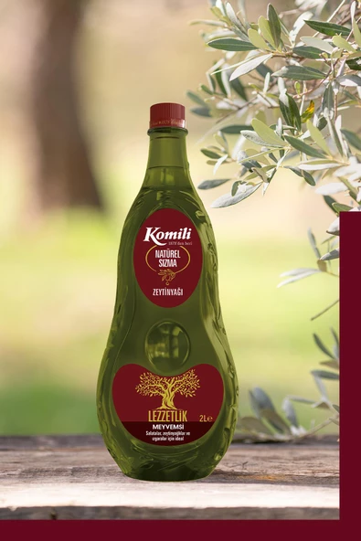 KOMİLİ SIZMA LEZZETLİK MEYVEMSİ ZEYTİNYAĞI 2 LT PET - 3