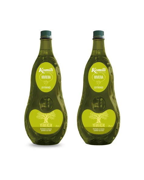 KOMİLİ RİVİERA YEMEKLİK ZEYTİNYAĞI 2 LT * 2 ADET - 2