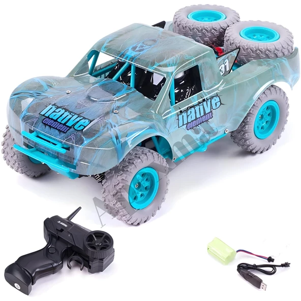 2.4GHz Uzaktan Kumandalı 1:20 Ölçek 4x4 Arazi Aracı - 20 Km Hız Yapan Şarjlı Oyuncak Jeep