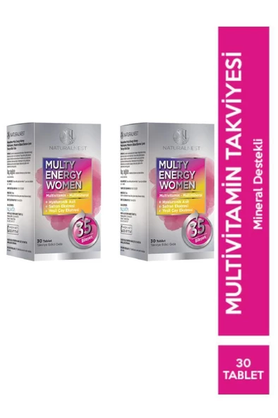 NATURALNEST Multivitamin Women 30 Tablet ALANA 2.Sİ %50 İNDİRİMLİ