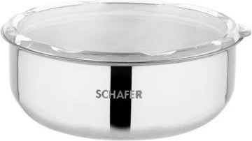 Schafer Practi Çelik Saklama Kabı 3 Lü (16-18-20 Cm) -6 Parça-Inox - 5