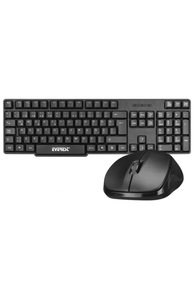 Everest 2.4 Ghz Kablosuz Klavye + Mouse Set 1200 Dpi KM-6852 - 6