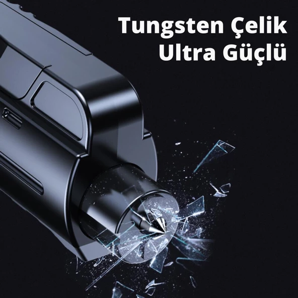 Coofbe Sharp Tool Safety Hammer Emniyet Kemer Kesici Ve Araç Cam Kırıcı Araç Acil Durum Cam Kırıcı - 4