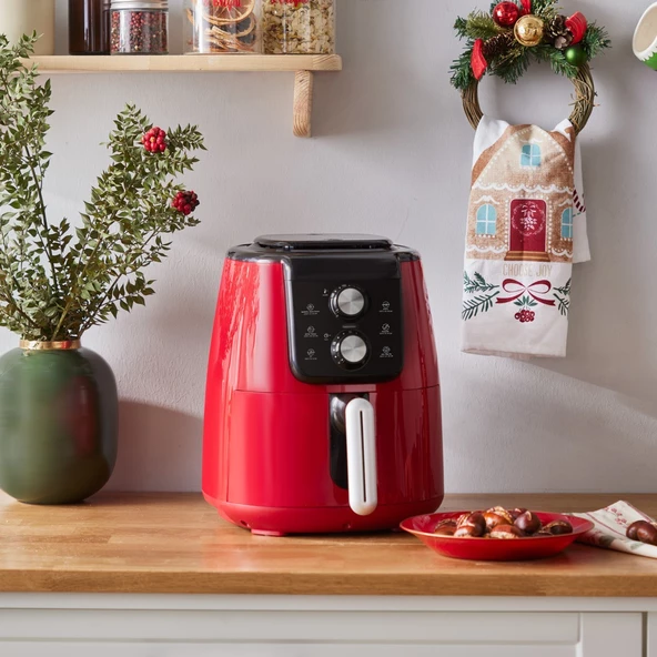 Karaca Air Pro Cook Manuel Xl Airfryer Ruby 4 Kişilik - 4