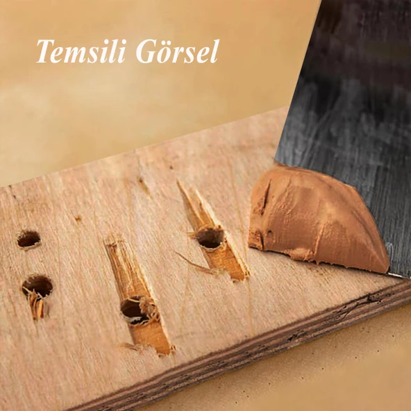 Tamir Macunu Ahşap Parke Mobilya Dolgu Çatlak Çizik Giderici 200 Gr Kullanıma Hazır Macun Koyu Ceviz - 2