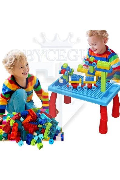 ZEY2031 Zey Toys 100 Parça Masalı Yapı Blokları Lego Eğitici Oyuncak
