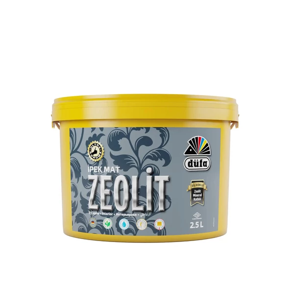 Düfa Zeolit İpek Mat Bebek İç Cephe Duvar Boyası 5588 Bahar Gülü 2.5 l
