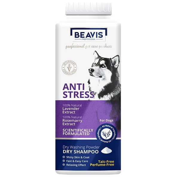 Beavis Anti Stress Köpekler İçin Rahatlatıcı Kuru Toz Şampuan 150gr