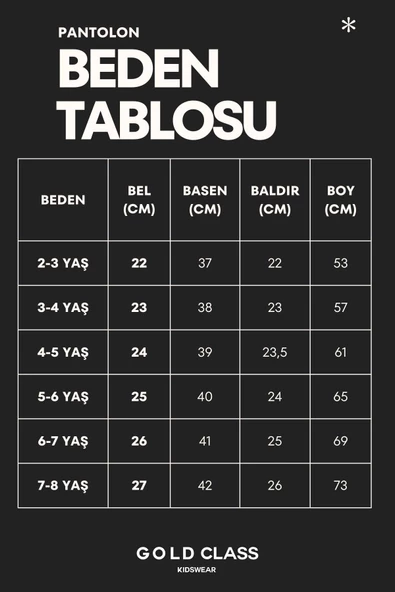Çift Cepli Beli Lastikli Gabardin Erkek Çocuk Pantolon - 6