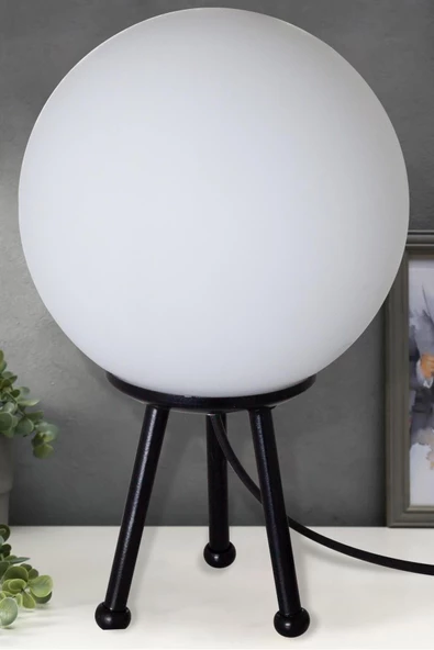 D-light Ürgüp Tripod Abajur Siyah