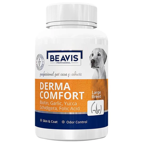 Beavis Derma Comfort Biotin İçerikli Orta Ve Küçük Irk Irk Köpekler İçin Deri Bakım Tbleti 50 adet