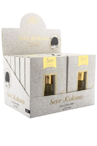 Sevr Kokusu Alkolsüz Esans 3ml 12li Paket ürün görseli