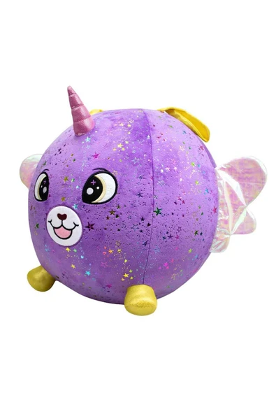 Şişir, Oyna, Eğlen: Peluş Mor Köpek XXL Shiny Corns ile Unutulmaz Anlar