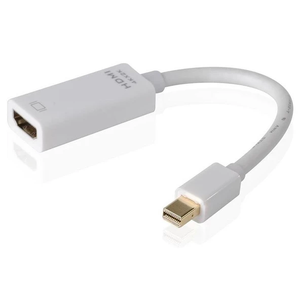 4K Destekli Mini DisplayPort To Hdmi Çevirici Dönüştürücü Adaptör ürün görseli 1