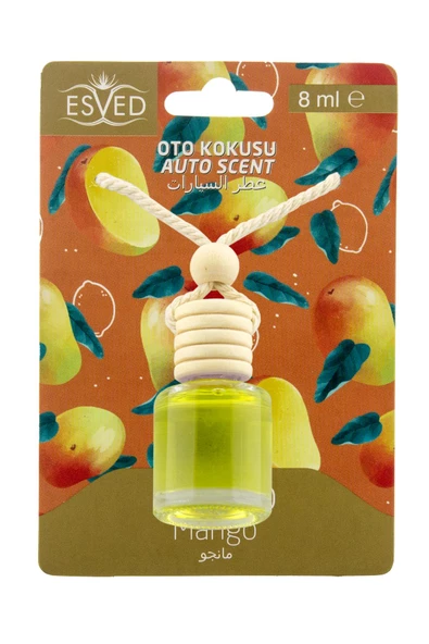 Mango Kokusu 8 Ml Araba Kokusu Cam Şişe ürün görseli