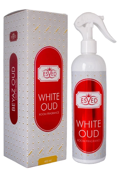 Beyaz Oud & White Oud Oda Ve Kumaş Spreyi Seccade Spreyi Oda Kokusu Koku 400 ml 2 adet - 2