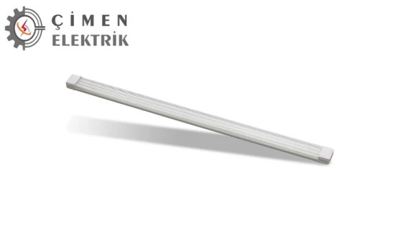 10 Adet NOAS YL98 6601 Kristal Bant Armatür 120 CM 80W 6500K