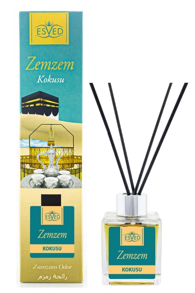 Zemzem Kokusu 100 Ml Çubuklu Oda Kokusu Yedek Dolum Şişesi Hediyeli - Resim 3