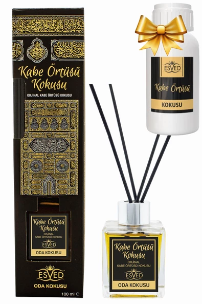 Kabe Örtüsü Kokusu 100 Ml Çubuklu Oda Kokusu Yedek Dolum Şişesi Hediyeli ürün görseli