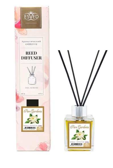 Saf Bahçe Kokusu 100 Ml Çubuklu Oda Kokusu Yedek Dolum Şişesi Hediyeli - 3