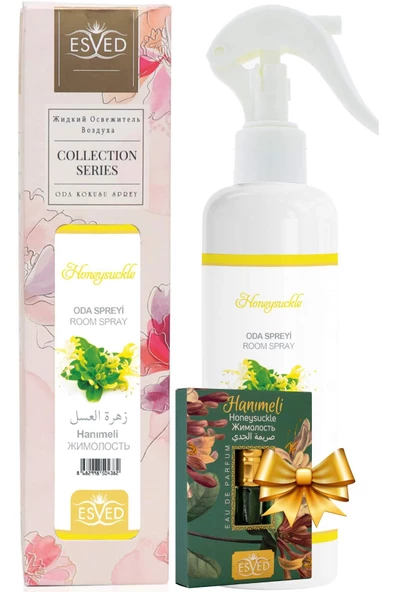 Hanımeli Kokusu Sprey 400 Ml. Hanımeli Kokusu Parfüm Esansı 3Ml. Hediyeli ürün görseli