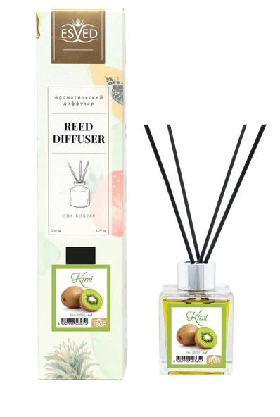 Kivi Kokusu 100 Ml Çubuklu Oda Kokusu Yedek Dolum Şişesi Hediyeli - Resim 3