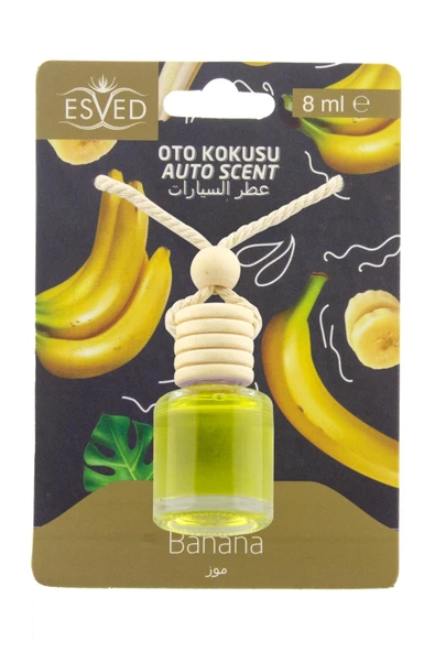 Muz Kokusu Sprey 400Ml. Muz Kokusu Araba Kokusu 8Ml. Hediyeli - Resim 3