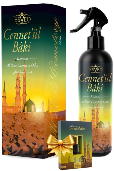 Cennetül Baki Kokusu Sprey 400 Ml. Cennetül Baki Kokusu Parfüm Esansı 3Ml. Hediyeli ürün görseli