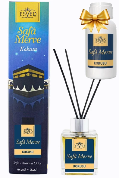 Safa Merve Kokusu 100 Ml Çubuklu Oda Kokusu Yedek Dolum Şişesi Hediyeli ürün görseli