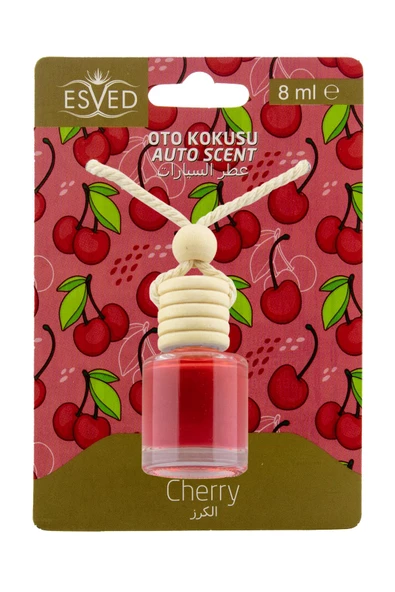 Kiraz Kokusu Sprey 400Ml. Kiraz Kokusu Araba Kokusu 8Ml. Hediyeli - 3