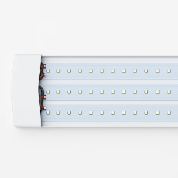 10 Adet NOAS YL98 6601 Led Kristal Bant Armatür 80W 120 cm 6500K Beyaz Işık - 2