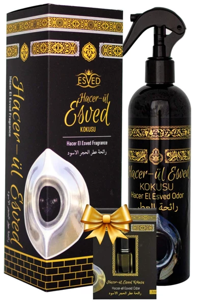 Hacerül Esved Kokusu Sprey 400 Ml. Hacerül Esved Kokusu Parfüm Esansı 3Ml. Hediyeli ürün görseli