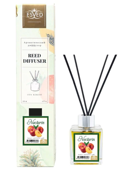 Nektarin Kokusu 100 Ml Çubuklu Oda Kokusu Yedek Dolum Şişesi Hediyeli - 3