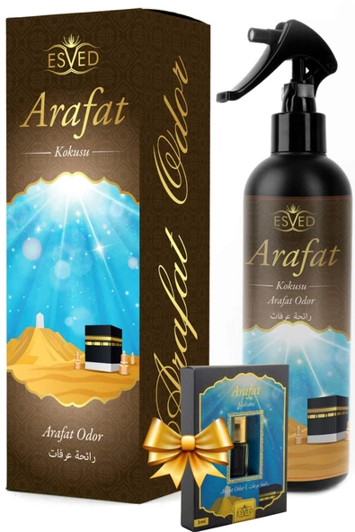 Arafat Kokusu Sprey 400 Ml. Arafat Kokusu Parfüm Esansı 3Ml. Hediyeli