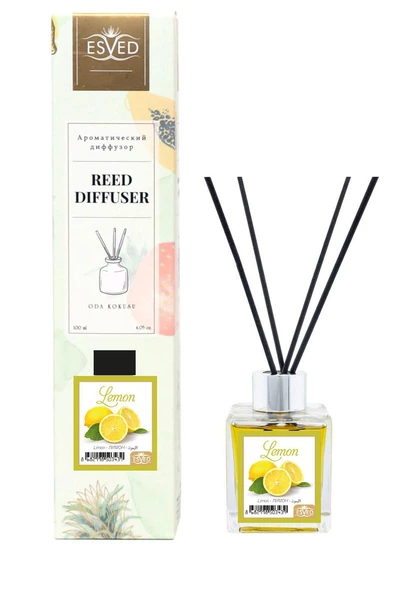 Limon Çiçeği Kokusu 100 Ml Çubuklu Oda Kokusu Yedek Dolum Şişesi Hediyeli - Resim 3