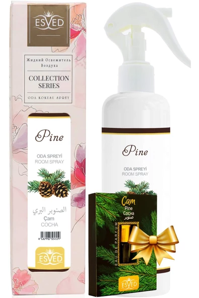 Çam Kokusu Sprey 400 Ml. Çam Kokusu Parfüm Esansı 3Ml. Hediyeli