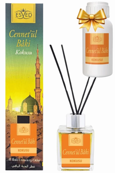 Cennetül Baki Kokusu 100 Ml Çubuklu Oda Kokusu Yedek Dolum Şişesi Hediyeli