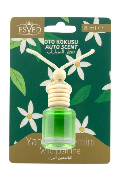 Yaban Yasemini Kokusu Sprey 400Ml.  Yaban Yasemini Araba Kokusu 8Ml. Hediyeli - 2